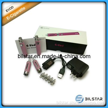 Bilstar Polular E Cig Evod with Evod Battery 650mAh, 900mAh, 1100mAh and Mt3 Clearomizer